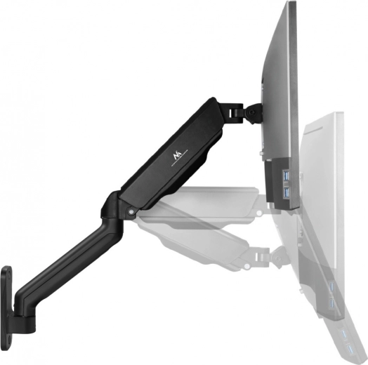 Lang dobbeltarm sparer plads