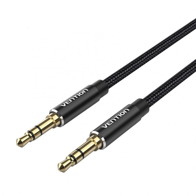 Audio kabel 3.5mm mini jack Vention 0,5m sort