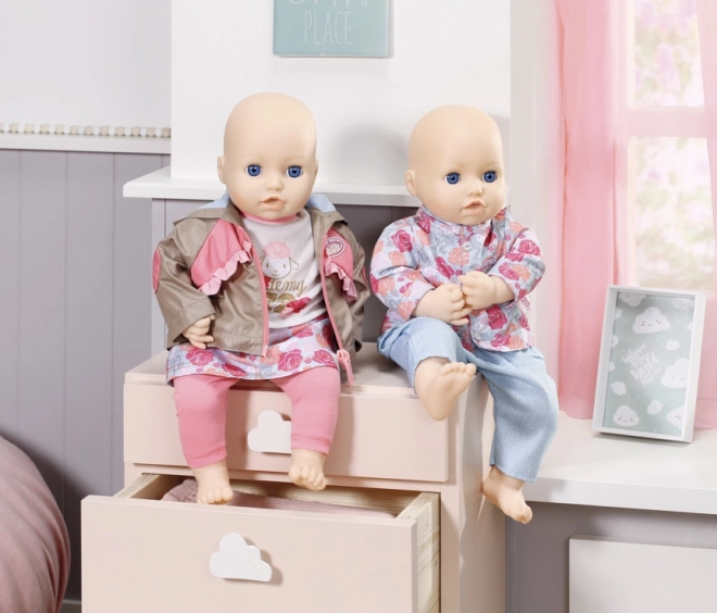 Baby Annabell tøj med jakke 43 cm