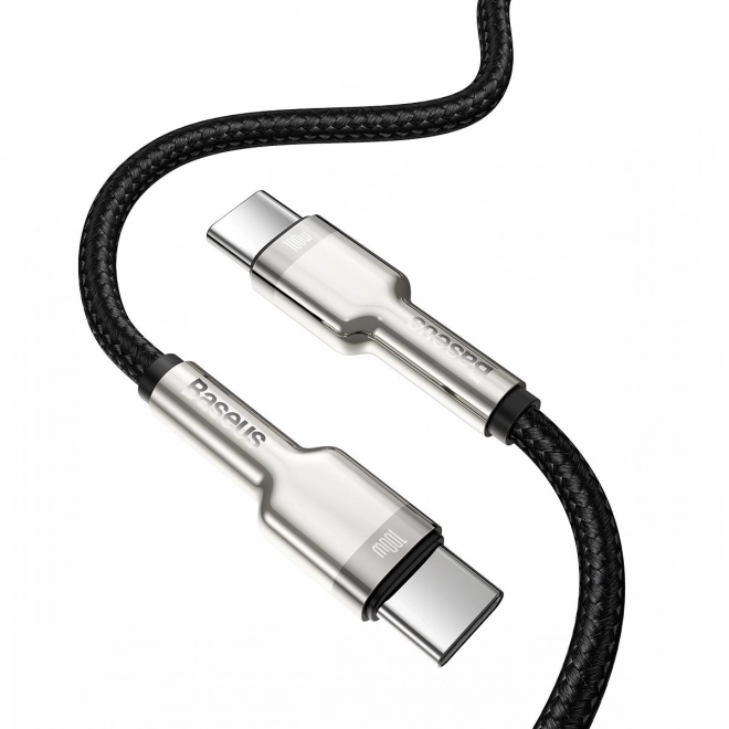 USB-C til USB-C kabel Baseus Cafule 100W, 2m sort