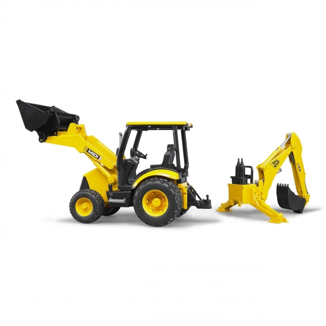 Bruder Traktor JCB MIDI frontlæsser med gravearm