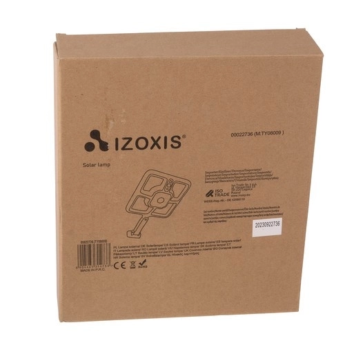 Solcellelampe Izoxis 22736