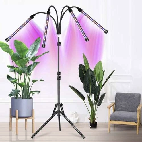 Lampe 20 LED 4 stk. til plantevækst Gardlov 19388