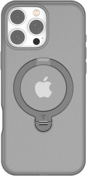 Torras Ostand Spin etui til iPhone 16 Pro Max grå