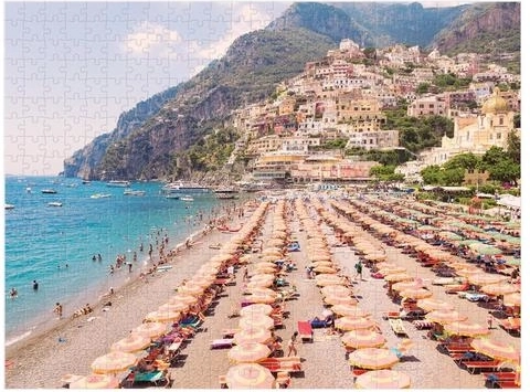 Imponerende luftfoto af Italien