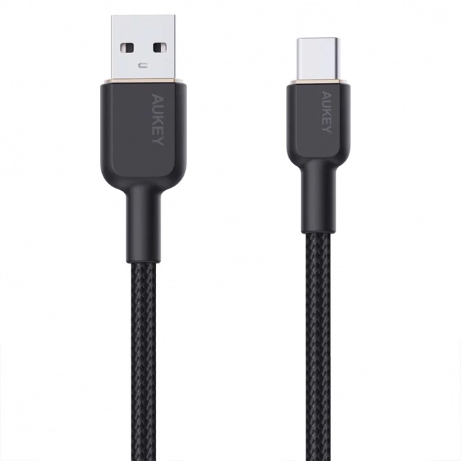 AUKEY nylon USB-C til USB-A kabel 1.8m