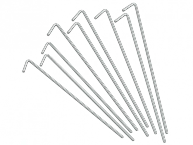 Stålteltpløkker 24 cm, 10 stykker