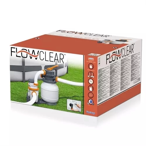 Bestway sand pumpe til poolvandsfiltrering
