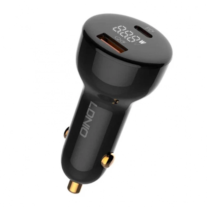 LDNIO biloplader USB og USB-C 100 W