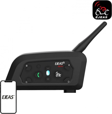 Motorcykel intercom EJEAS V6 Pro+ Bluetooth