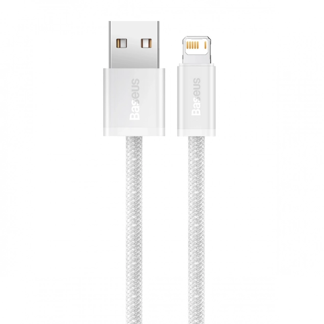 Baseus Dynamic kabel USB til Lightning, 2,4 A, 2 m (hvid)