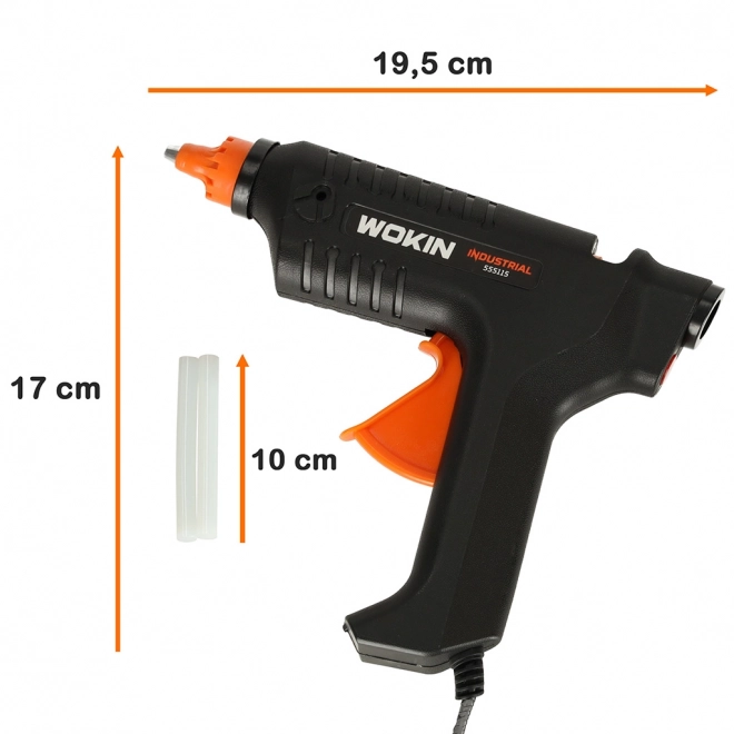 Limpistol til smeltelim 15W + 11,2mm patroner