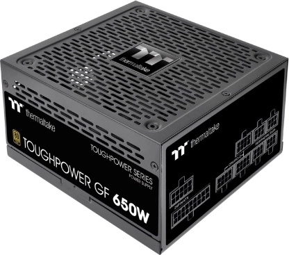 thermaltake toughpower gf1 650w modulær strømforsyning 80 plus gold