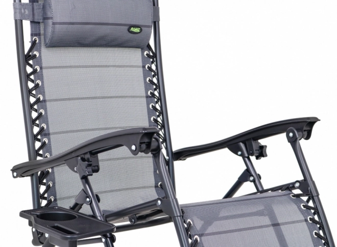 Have- og strandstol med kopholder