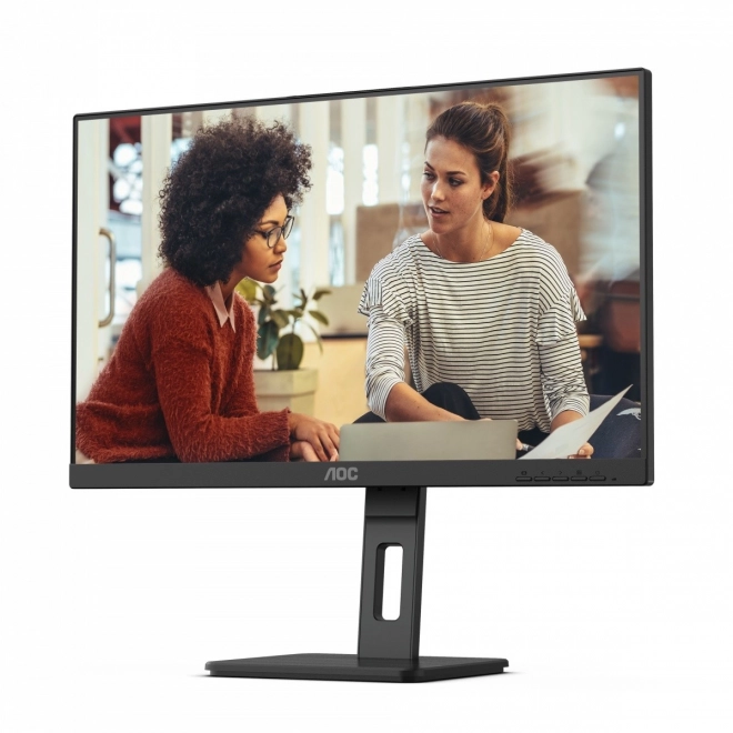 Monitor AOC 24 tommer IPS HDMI DP Pivot højtalere