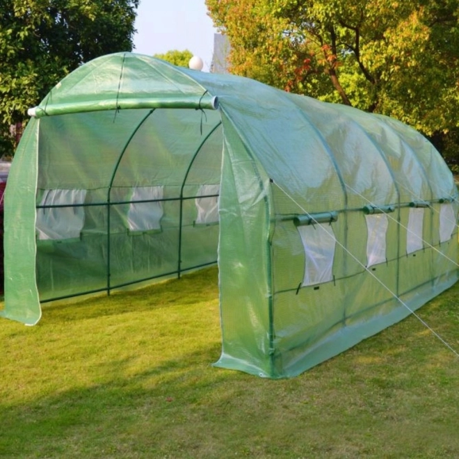 Have folietunnel drivhus 4x2,5x2m 10m² grøn