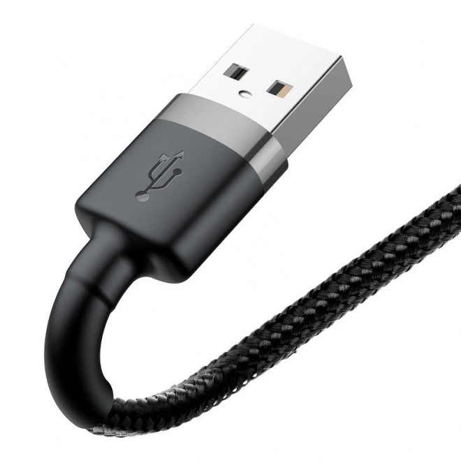 Baseus Cafule USB Lightning-kabel 2A 3m (Sort Grå)