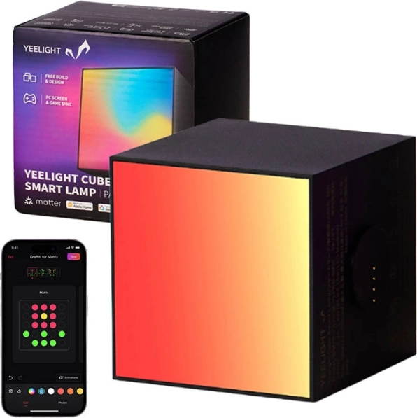 Yeelight Cube Smart Lamp Panel – udvidelsesmodul til gamingbelysning
