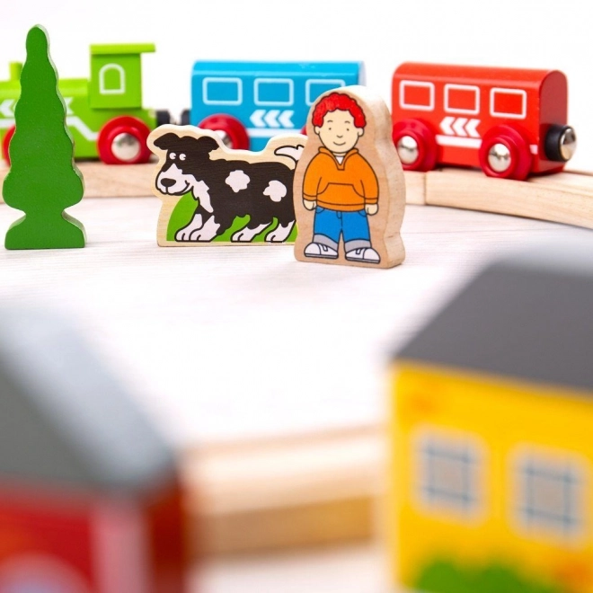 Bigjigs Rail Mit første togbane 19 dele