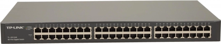 48-port gigabitswitch TP-Link TL-SG1048 til rack og skrivebordsbrug