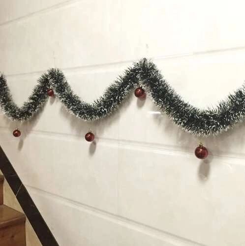 Juleguirlande med sneimitation 6 m Ruhhy 22310