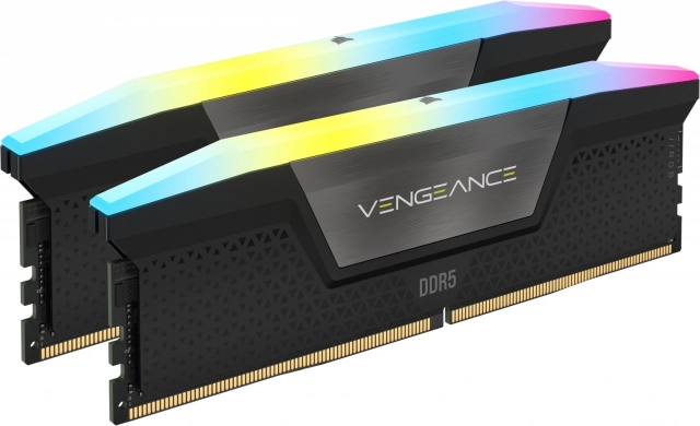 Corsair Vengeance RGB DDR5 32 GB 6000 MHz CL36 (2×16 GB) med Intel XMP-understøttelse