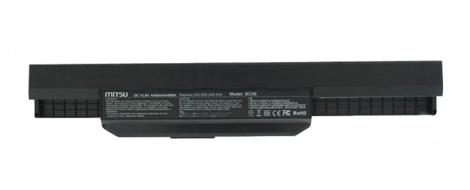 Batteri til Asus A53, K53 4400 mAh