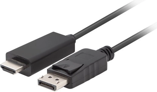 DisplayPort til HDMI-kabel 3 m sort
