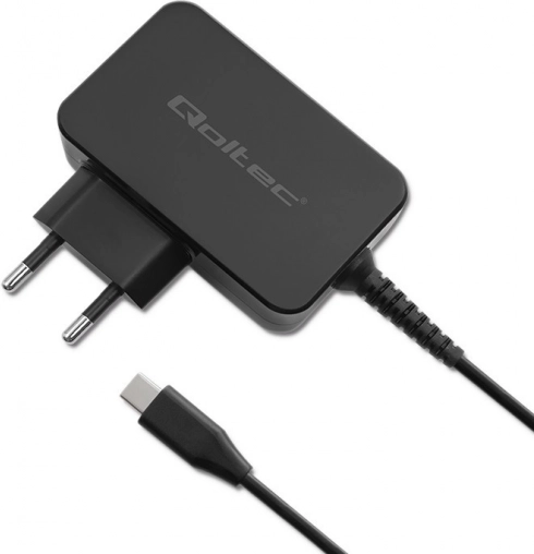 GaN Power Pro oplader 45 W med USB‑C, sort
