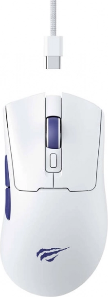 Kablet gamingmus Havit MS966 RGB hvid