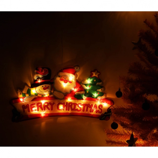 Jule LED dekoration Merry Christmas 45 cm