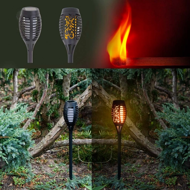 Solenergi havefakler 12 LED