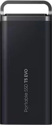 Ekstern SSD Disk Samsung T5 EVO 8TB USB 3.2 Gen. 1 sort