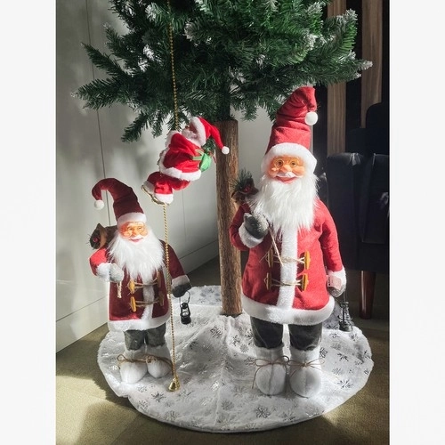 Mikuláš klatrer på det gyldne reb - juledekoration