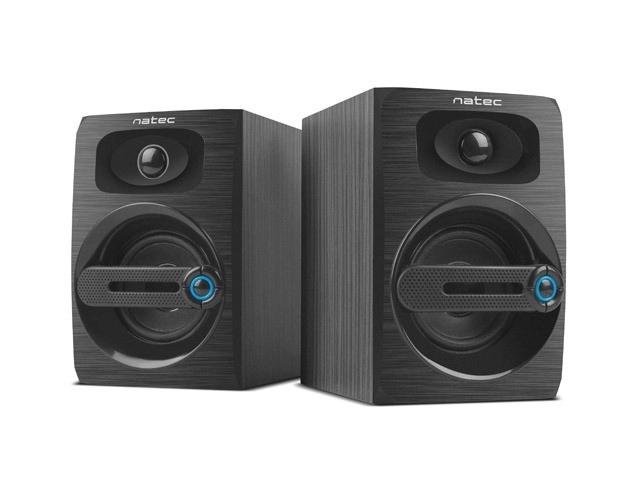 Højttalere 2.0 Natec Cougar 6W RMS sorte