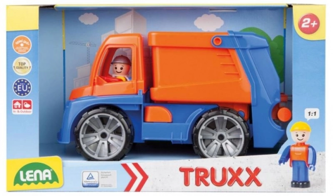 Truxx farverig skraldebil 29 cm