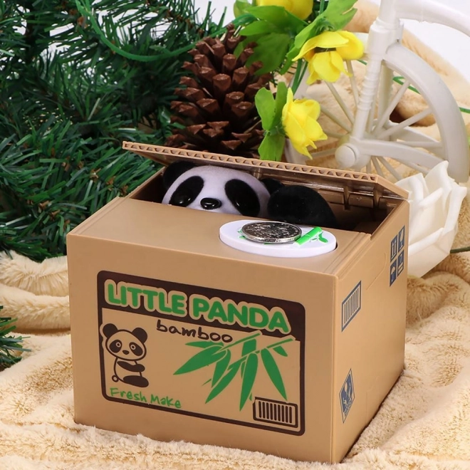 Børne Sparegris Lille Panda