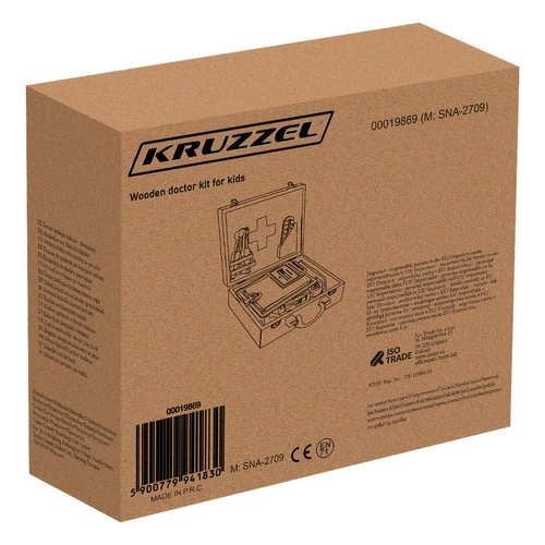 Lille lægesæt - træ Kruzzel 19869