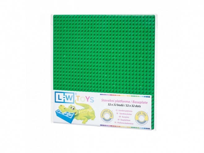 L-W Toys Bundplade 32x32 mørkegrøn