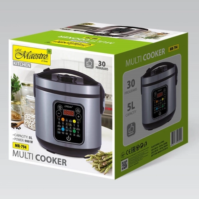 Multicooker 5 l, 30 programmer, 900W MR-794