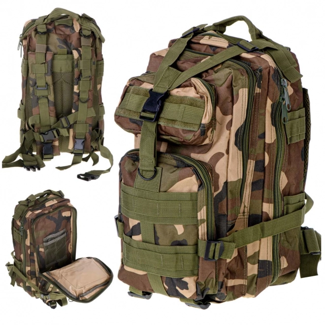 Taktisk militær rygsæk 25L camouflage mønster