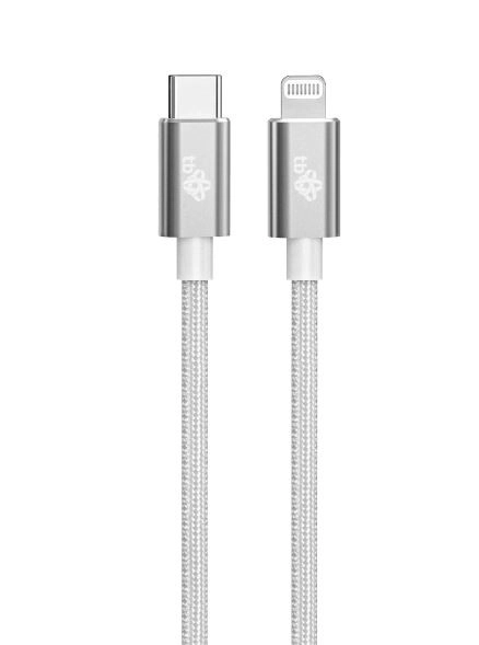 Lynkabel MFi - USB C sølv 1m