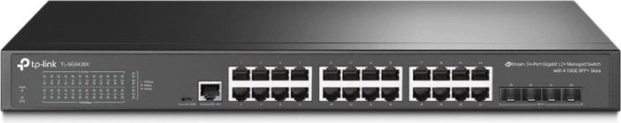 Switch JetStream L2+, 24 porte, 4 10GE SFP+ slots