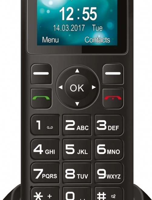 Enkel ergonomisk telefon Maxcom
