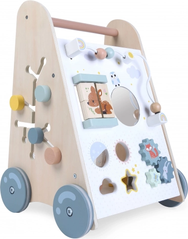 Træningsgåvogn ECOTOYS med bevægelige elementer