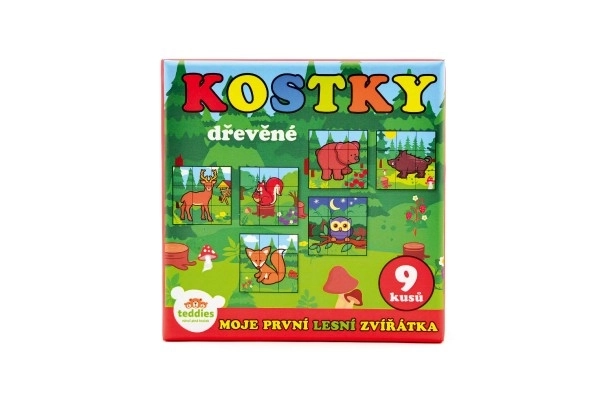 Kubus Moje Første Dyr Træklodser