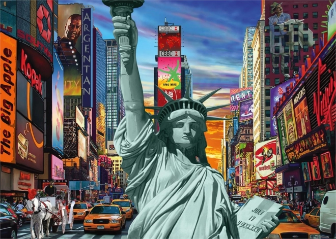Jumbo puslespil by New York 1000 brikker