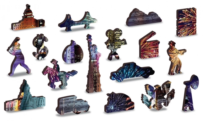 Träpuzzle Nat New York 2i1