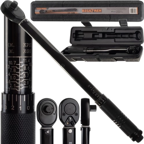 Momentnøgle 3/8" 7–112 Nm BIGSTREN