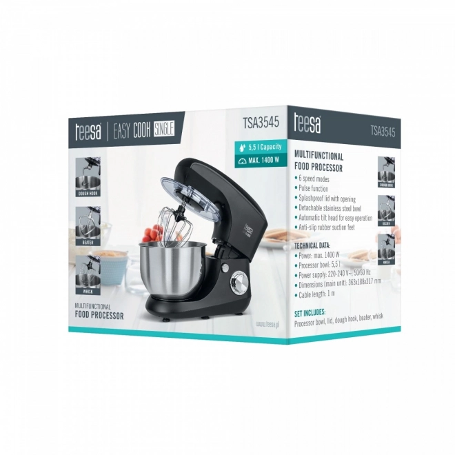 Køkkenmaskine Easy Cook SINGLE sort
